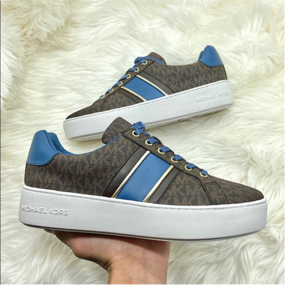 Michael Kors Poppy Stripe Lace Up